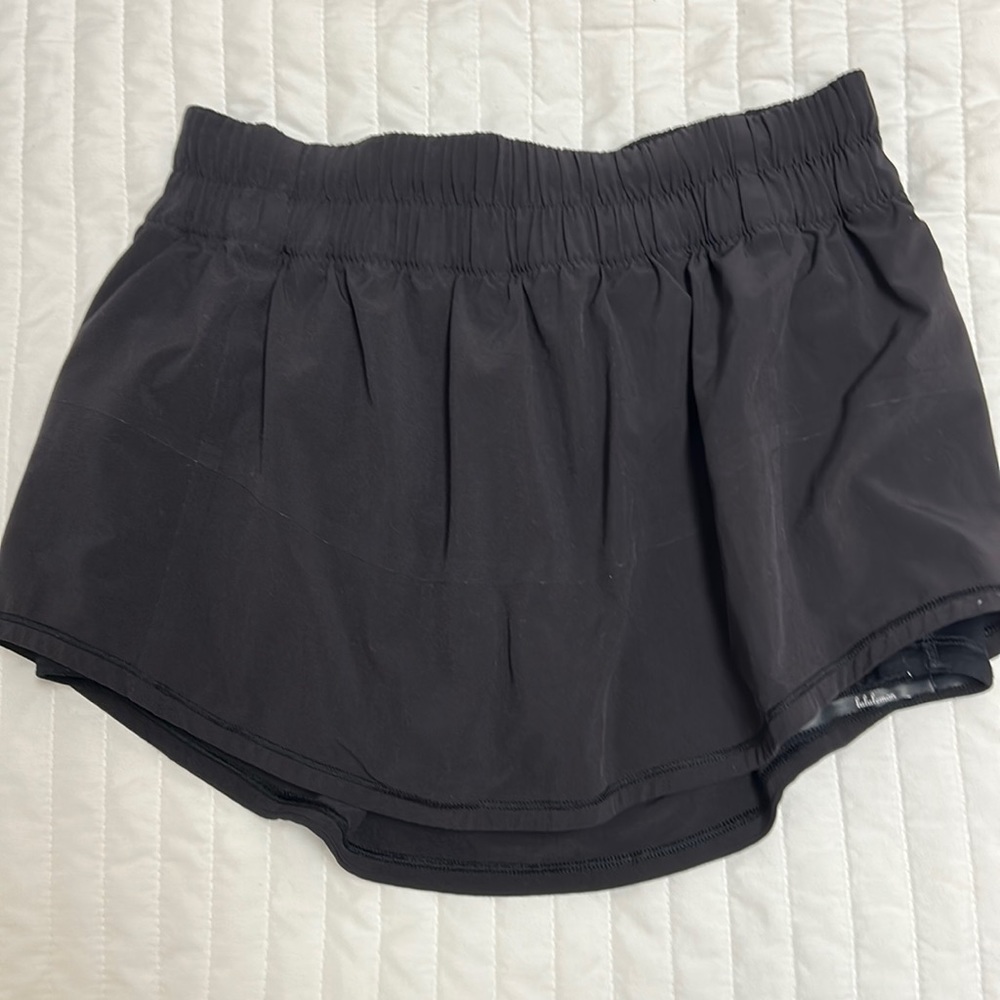 Black Lulu Tennis Skirt